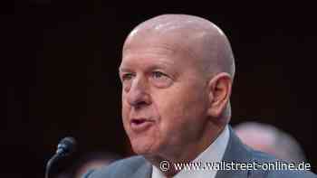Miese Earnings voraus?: Goldman-Sachs-CEO Solomon warnt vor schwierigem 3. Quartal