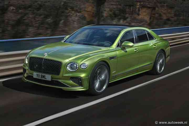 Bentley Flying Spur vernieuwd: grootste nieuws is stekkerkracht