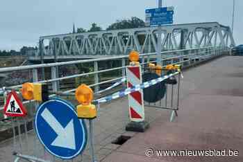 Deel Mellestraat afgesloten door wegverzakking