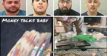 Gang who shared pictures of drugs and cash online jailed for more than 20 years
