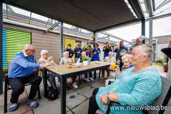 Dakterras op WZC Der Lisdodde is één van de mooiste plekjes van Mechelen
