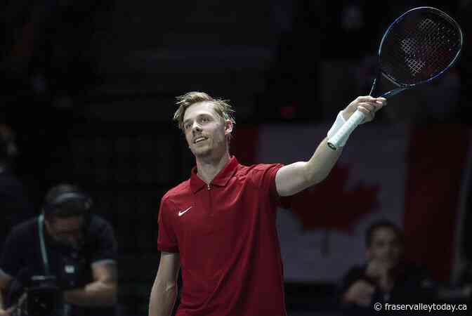 Shapovalov gives Canada 1-0 edge over Argentina in Davis Cup tie
