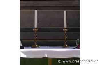 POL-KB: Korbach - Diebstahl von drei Kerzenständern aus Nikolaikirche