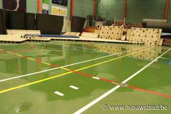 Stortbui zet zaal turnkring onder water: “Een zware tegenvaller bij de start van het seizoen”