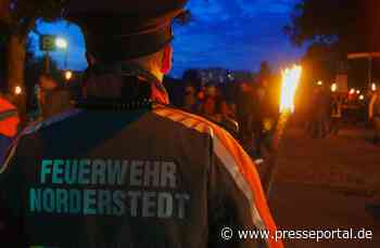 FW Norderstedt: Laternenumzug der Freiwilligen Feuerwehr Garstedt und des Herold Center Norderstedt
