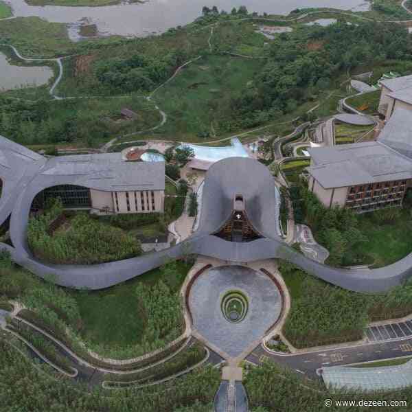 AIM Architecture connects resort buildings with tentacle-like canopies