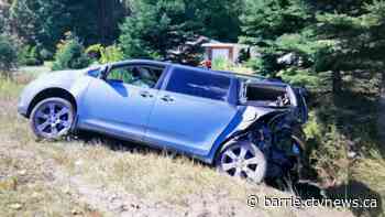 Highway 11 collision causes significant damage to guardrail: OPP