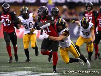 Ottawa Redblacks can clinch playoff spot with victory in Hamilton on Saturday