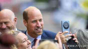 Erster Auftritt nach Kates Video: Prinz William wirkt erleichtert