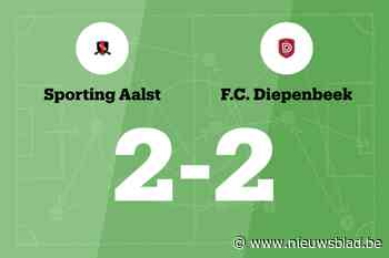 Diepenbeek B speelt gelijk in uitwedstrijd tegen Sp. Aalst