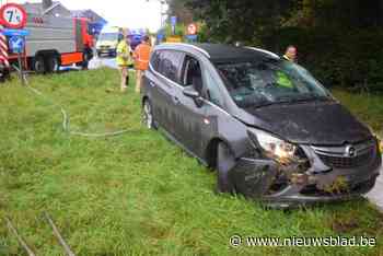 Bestuurder gewond bij ongeluk