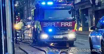 RECAP after fire brigade spotted on Carshalton High Street