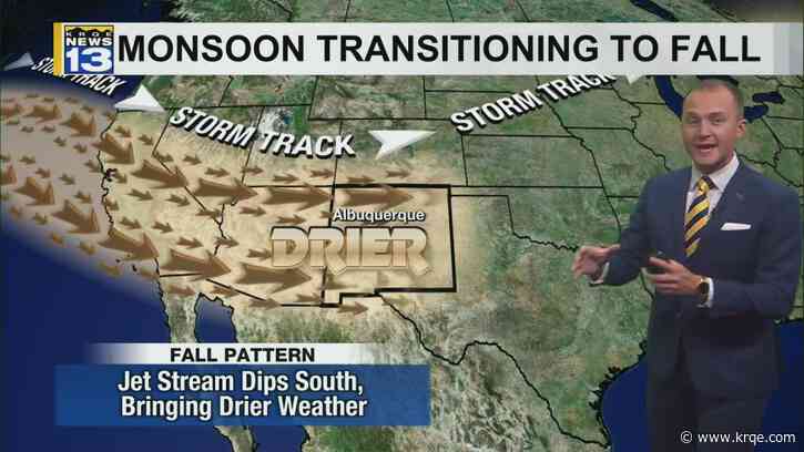 Fall-like weather pattern develops Thursday