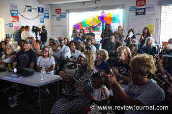 Presidential debate: Las Vegas partisans cheer on their candidates