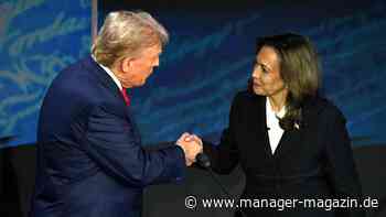 US-Wahlkampf: Kamala Harris drängt Donald Trump in hitzigem TV-Duell in Defensive