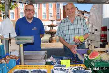Wochenmarkt-Händler aus Lübbecke melden sich zu Wort