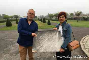 Grafplaat bekende liberaal gered van de sloop: krijgt een plaats in het provinciaal archief