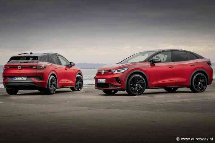 Volkswagen ID4 en ID5: sportieve GTX-versies minder duur