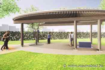 Groen afscheidspaviljoen voor het kerkhof: “Steunpilaren zijn omgewaaide bomen”