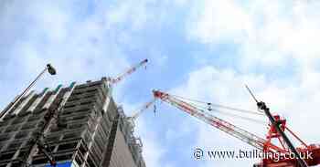 Construction output fell in July, according to official figures