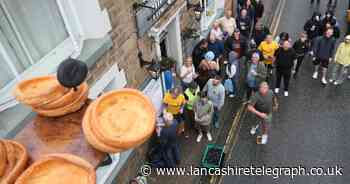 All the best pictures from the World Black Pudding Throwing Championships