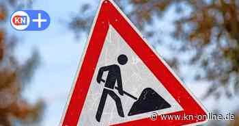 Baustelle Radweg B76 bei Eckernförde: Keine Vollsperrung, aber Geschwindigkeitsreduzierung