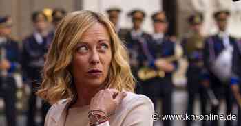 Italien: Giorgia Meloni wittert ein Komplott gegen sich
