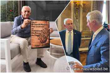 Mechanieker Zonder Grenzen Leon (83) op audiëntie bij koning: het begon met een maaidorser waar niemand raad mee wist