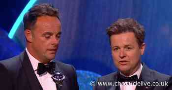 How many times have Ant and Dec won a National Television Award?