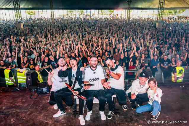 Rockers van Bizkit Park sluiten waanzinnig festivalseizoen af in hun achtertuin: “We hoopten ooit in het jeugdhuis te mogen spelen, deze zomer stonden we op Pukkelpop”