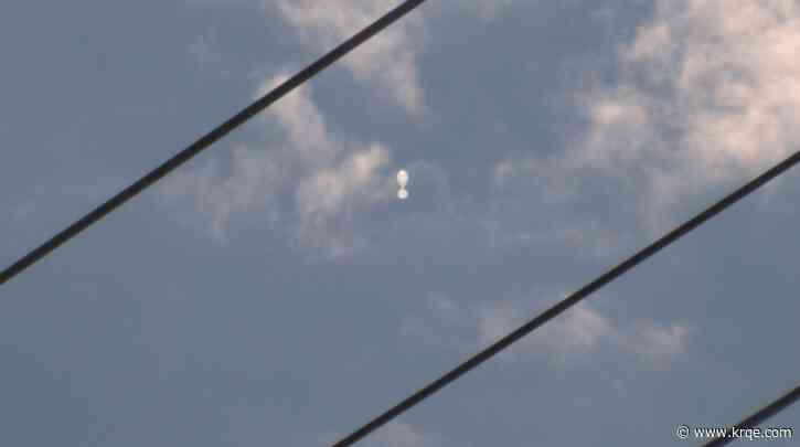 South Valley residents spot high-altitude balloon