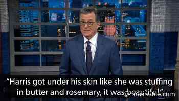 Stephen Colbert breaks down the Harris-Trump presidential debate's big moments