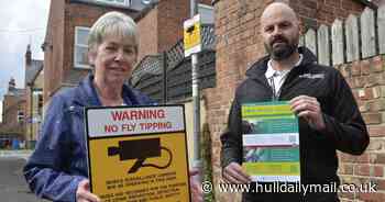 Campaign launched in East Yorkshire town to crack down on fly-tipping