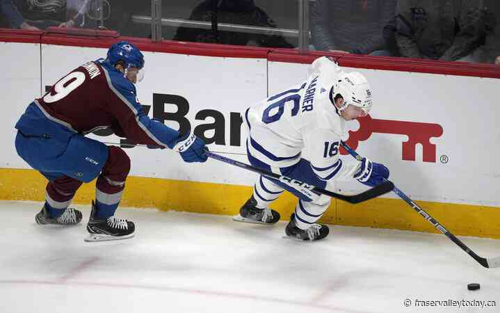 MacKinnon backs underfire Marner: ‘One of the best players in the league’