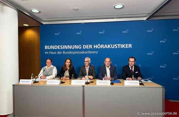 Pressekonferenz der Bundesinnung der Hörakustiker in Berlin: Hörakustiker ermöglichen wohnortnahe CI-Nachsorge