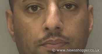 Thug who stabbed his wife is on the run and might be in south London