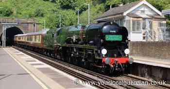 A 1940s steam train is set to pass through Brixton tomorrow