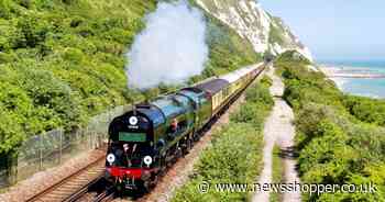 A 1940s steam train is set to pass through Bromley tomorrow
