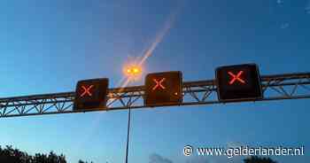 A50 bij Apeldoorn vanavond volledig dicht om spoedreparatie