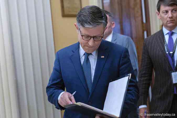 Speaker Johnson pulls a vote on a bill to avoid a partial government shutdown