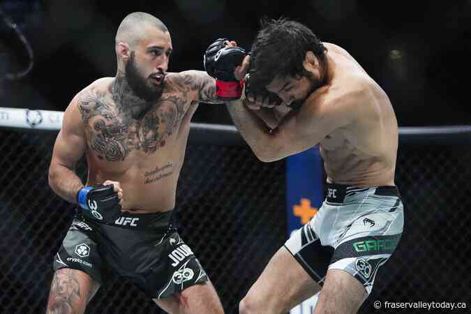 Canada’s Charles (Air) Jourdain moves down to bantamweight on UFC Edmonton card