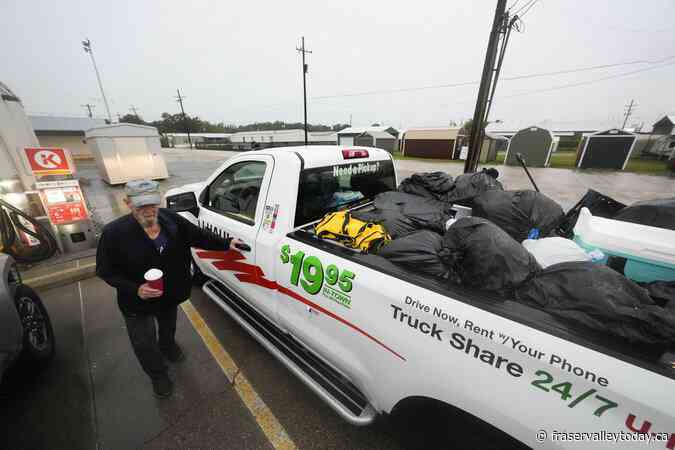 Hurricane Francine strengthens into a Category 2 storm ahead of landfall in Louisiana