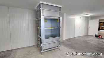 Kleingoederenlift type KG1 voor Amelinckx