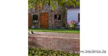 Neue Mauer und Gestaltungspflaster in Ziegeloptik von KANN