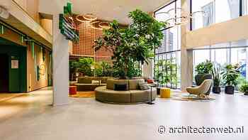 FloorColouring-vloer in HNK Amsterdam Sloterdijk