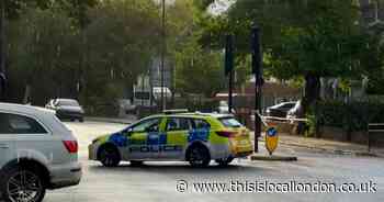 Man taken to hospital after two-car crash on busy West Dulwich road