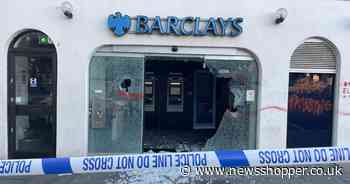 'Free Palestine' graffitied on Barclays bank and window smashed in