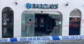 'Free Palestine' graffitied on Barclays bank and window smashed in