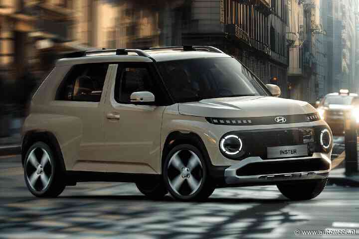 Hyundai Inster: elektrisch kleintje in drie uitvoeringen