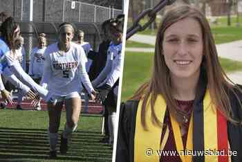 Eerst schitterde ze in het Amerikaanse vrouwenvoetbal, nu doctoreert Lonneke (23) er in de chemie: “Het leven is hier echt als in de films”